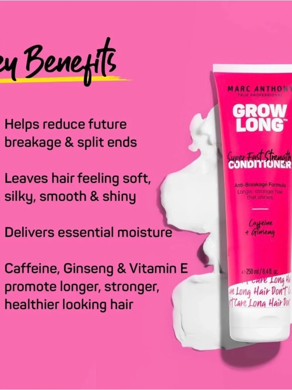 2-Pack Marc Anthony Grow Long Conditioner - NWOT